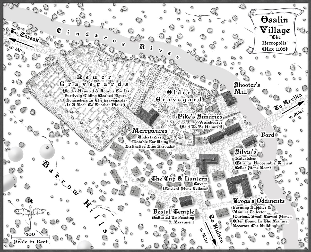 Nibirum Map: osalin village by Wyvern